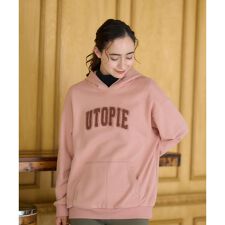 洗える ロゴ裏毛パーカー