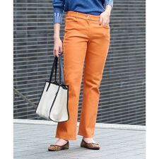 洗える ウエスト伸縮カジュアルパンツ