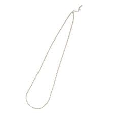 ボールチェーンロングネックレス