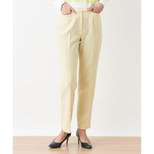 洗える のびのび センタープレスパンツ