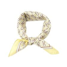 モノグラム柄スカーフ