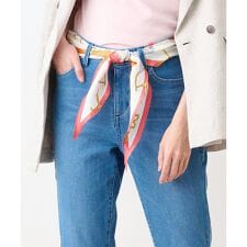 キャラ・オ・クルス(CARA O CRUZ)のシルクプリントスカーフ【セレモニー】