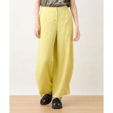 後ろウエストゴムワイドパンツ