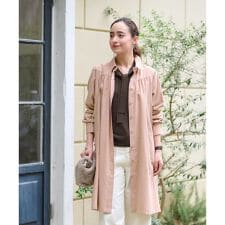 洗える ロングシャツ