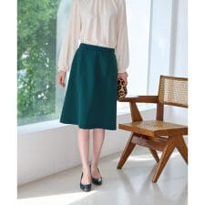 洗えるウエスト伸縮スカート【セレモニー】【セットアップ】