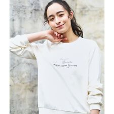 刺繍クルーネックカットソー【CoC by CARA O CRUZ】