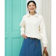 洗える レース編み襟プルオーバー【CoC by CARA O CRUZ】
