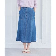 フレアデニムスカート【CoC by CARA O CRUZ】