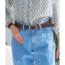 メッシュ編みリバーシブルベルト