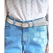 メッシュ編みリバーシブルベルト