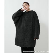 ボアノーカラーコート【F.】