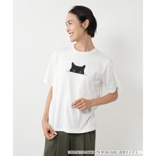 猫プリントTシャツ【NEMIKA】