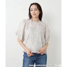 フラワープリントブラウス【NEMIKA】