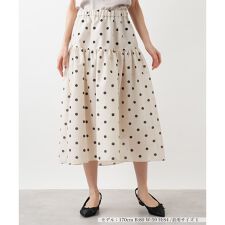 ドットフレアスカート【NEMIKA】