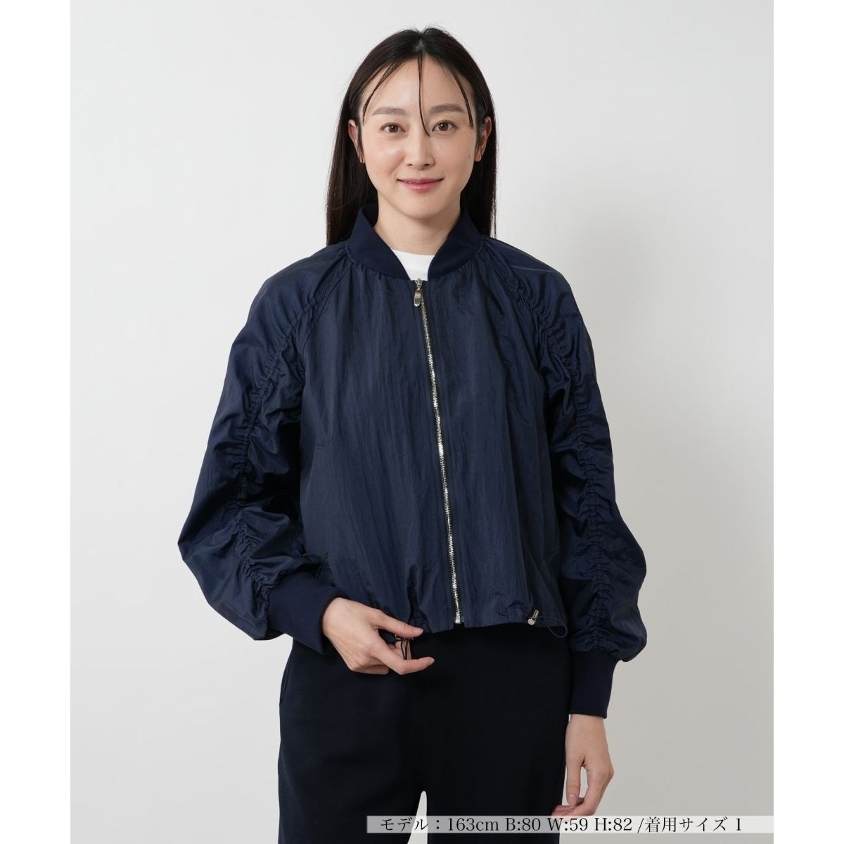 マットタフタショートブルゾン | アルアバイル(allureville) | マルイ