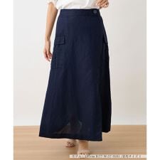 ラップ風ロングスカート【NEMIKA】