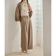 タックワイドパンツ【NEMIKA】