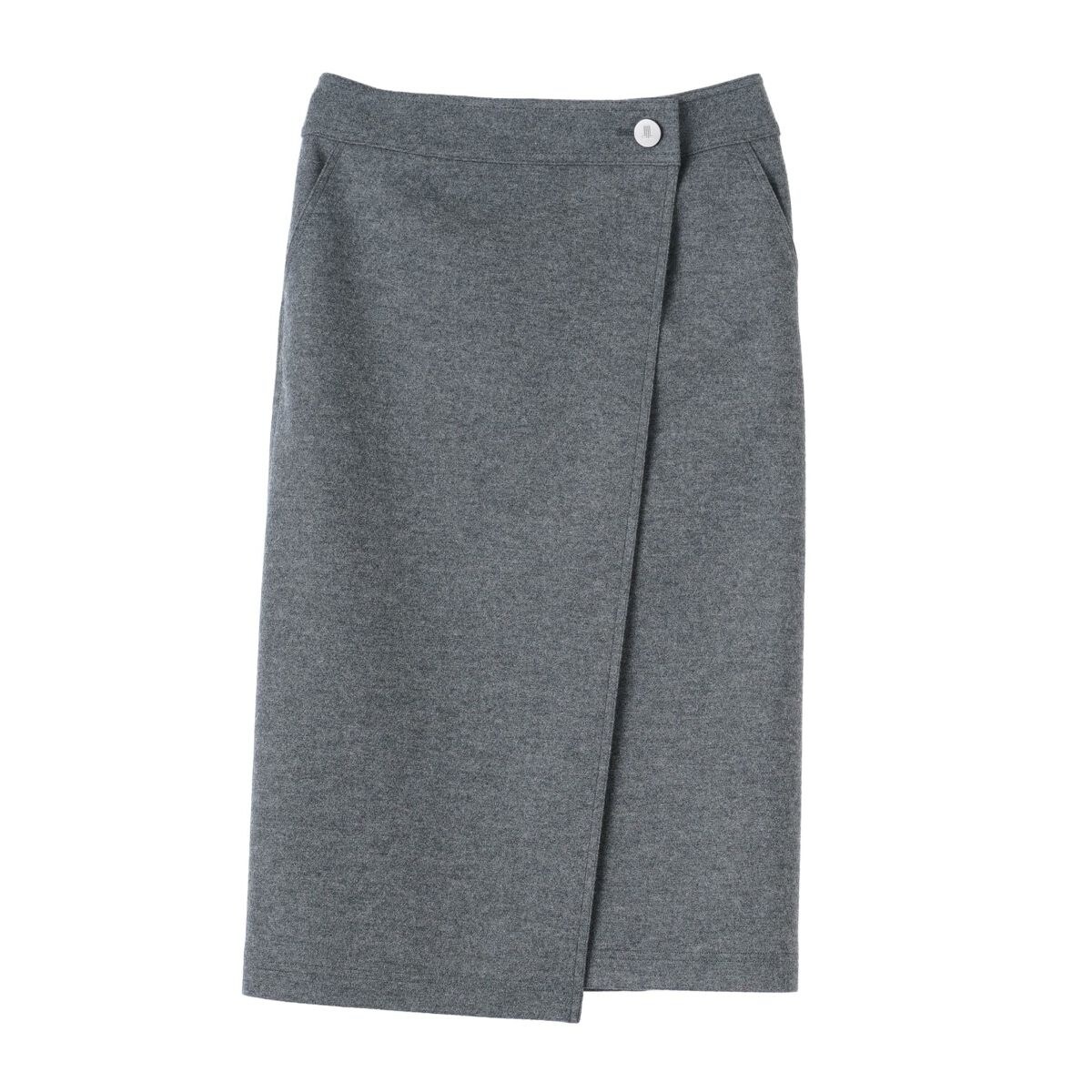 チェック ウールブレンド ラップ スカート | ポロ ラルフ ローレン