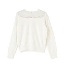 アンゴラ混ニット