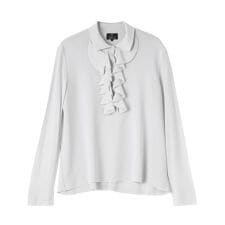 ランバン コレクション(LANVIN COLLECTION)のラッフルニットトップス