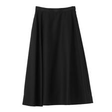 ランバン コレクション(LANVIN COLLECTION)のバックサテンアシンメトリーフレアスカート