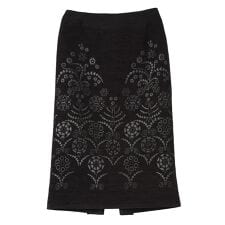 ランバン コレクション(LANVIN COLLECTION)のJLウォール柄モールジャガードスカート