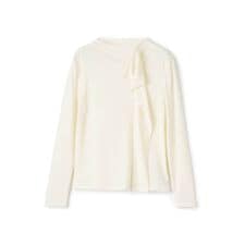 フリルアクセントカットソー