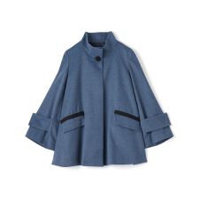 カシミヤ混シャルムビーバーコート