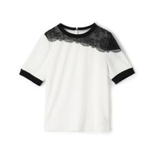 トリアセテートドライポンチカットソー