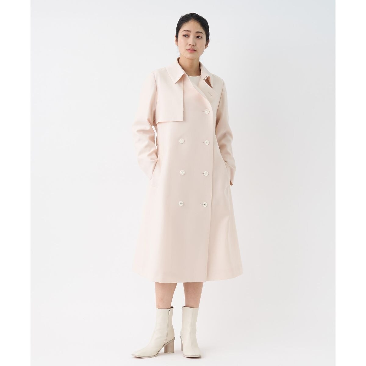 ウールステンカラーコート | ランバン コレクション(LANVIN COLLECTION 