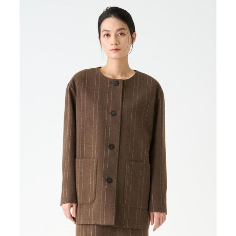 [^ԁF2405221]ĝ݂镗ɎdグE[fނ̃m[J[WPbgBXgƂVGbgXgCv܂BƂ̂TCYɂȂĂ̂ŌyAE^[ƂĂBfނ̃XJ[gƍ킹ZbgAbvX^C͗lXȃV[Ƀ}b`܂BfTCYL:H165 B77 W57 H79 pTCY38`R[O[:H170 B77 W58 H85 pTCY38