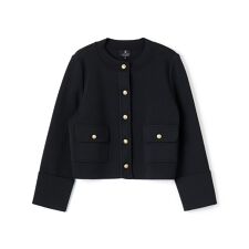 14ゲージミラノリブニットジャケット