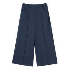 センタープレスワイドパンツ