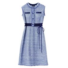 ツイード調ワンピース