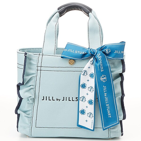 JILL by JILL STUART PEACH JOHN サテンフリルトート kg3683-01_1.jpg