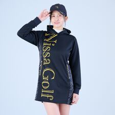 エヌエス23・パー・ニッサゴルフ(NS23 par Nissa Golf)の【レディース】ロゴプリントワンピース