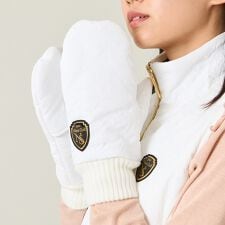 エヌエス23・パー・ニッサゴルフ(NS23 par Nissa Golf)のロゴキルティングミトン