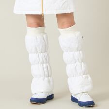 エヌエス23・パー・ニッサゴルフ(NS23 par Nissa Golf)のロゴキルティングレッグウォーマー