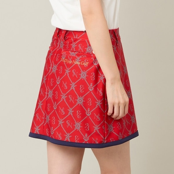[�}���C]�yWomen's�z�y�Z�b�g�A�b�v�z�}���[���v�����g�X�J�[�g/�G�k�G�X23�E�p�[�E�j�b�T�S���t �iNS23 par Nissa Golf�j ���b�h