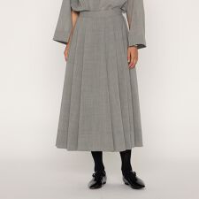 ウールボイル タックスカート
