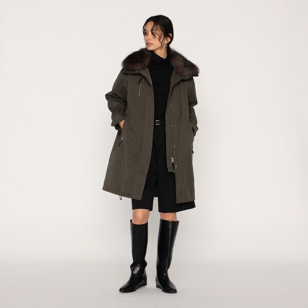 高密度 梳毛ウールギャバ フィールドハーフパンツ | メゾンプラチナ