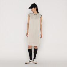 トリアセテート/キュプラ サテンジョーゼット ドレス