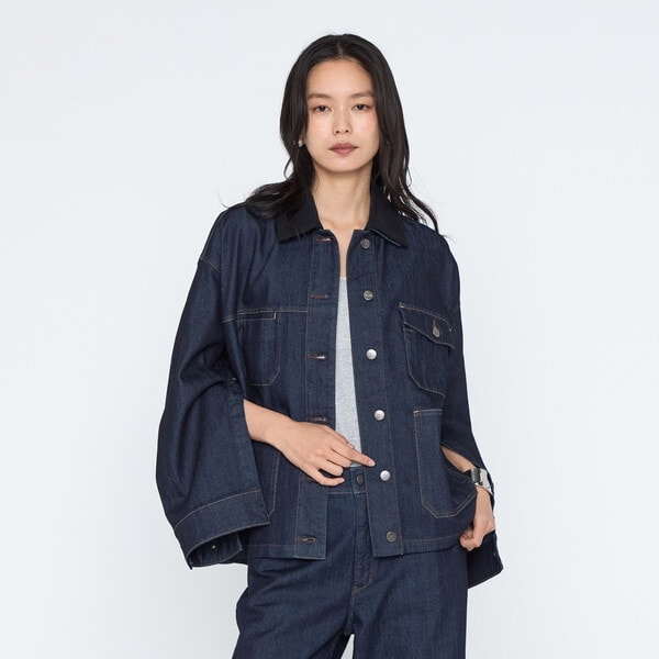 ISABEL MARANT デニム VOLKA カバーオール ジャケット ダック／中空デニム カバーオール | メゾンプラチナ(Maison Platinum