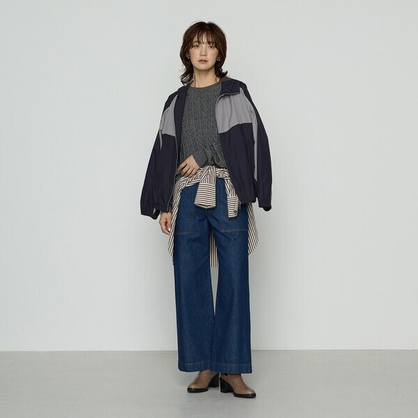 サイズ 〕パウダータフタ ブルゾン | コムサワードローブ(COMME CA