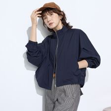 ドライナイロンストレッチタフタ ブルゾン