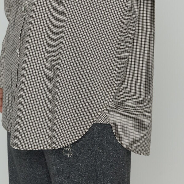 サイズ 〕タイプライターミニチェック シャツ | コムサワードローブ