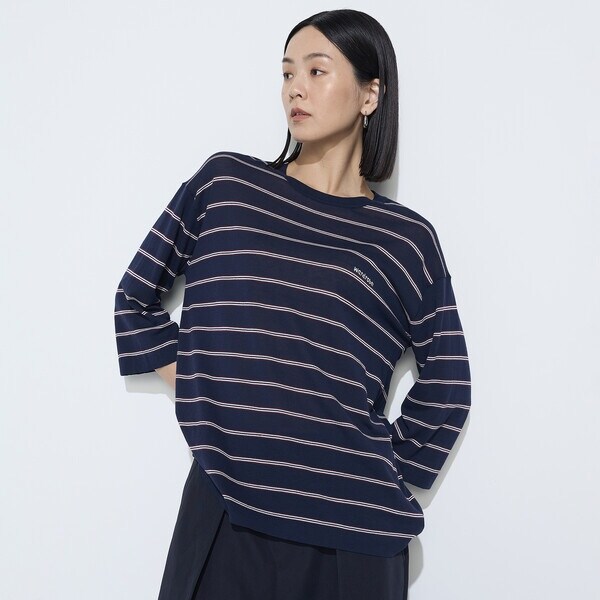 裏双糸ラメ裏毛 プルオーバー | コムサワードローブ(COMME CA Wardrobe