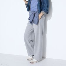 裏双糸ラメ裏毛 パンツ