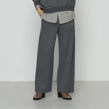 裏双糸ラメ裏毛 パンツ