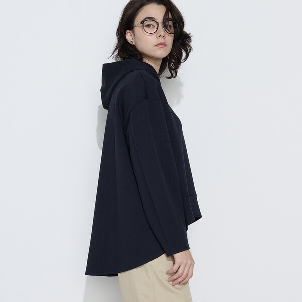 ソフトストレッチダンボールニット フーディー | コムサワードローブ